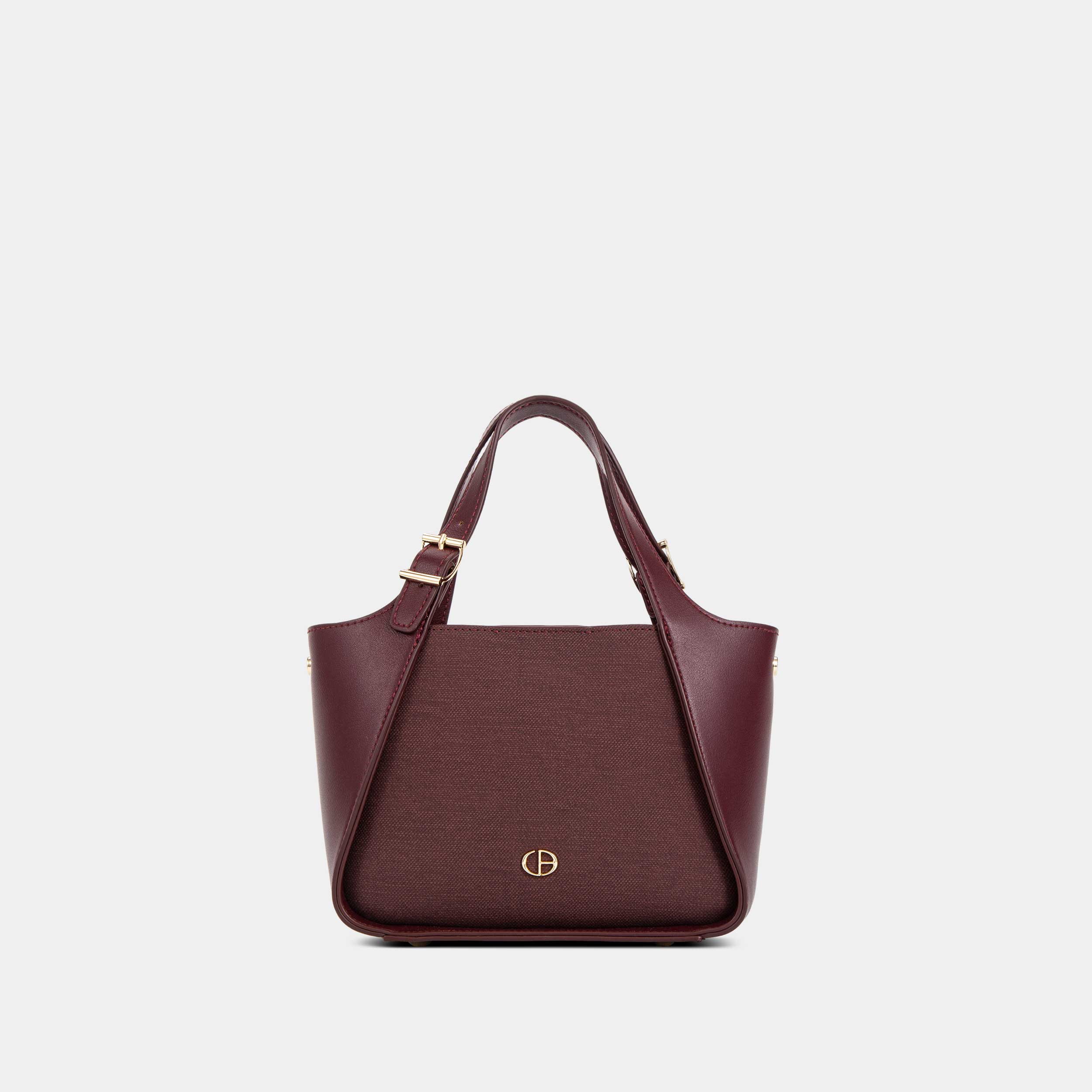Dual-Tone Handbag