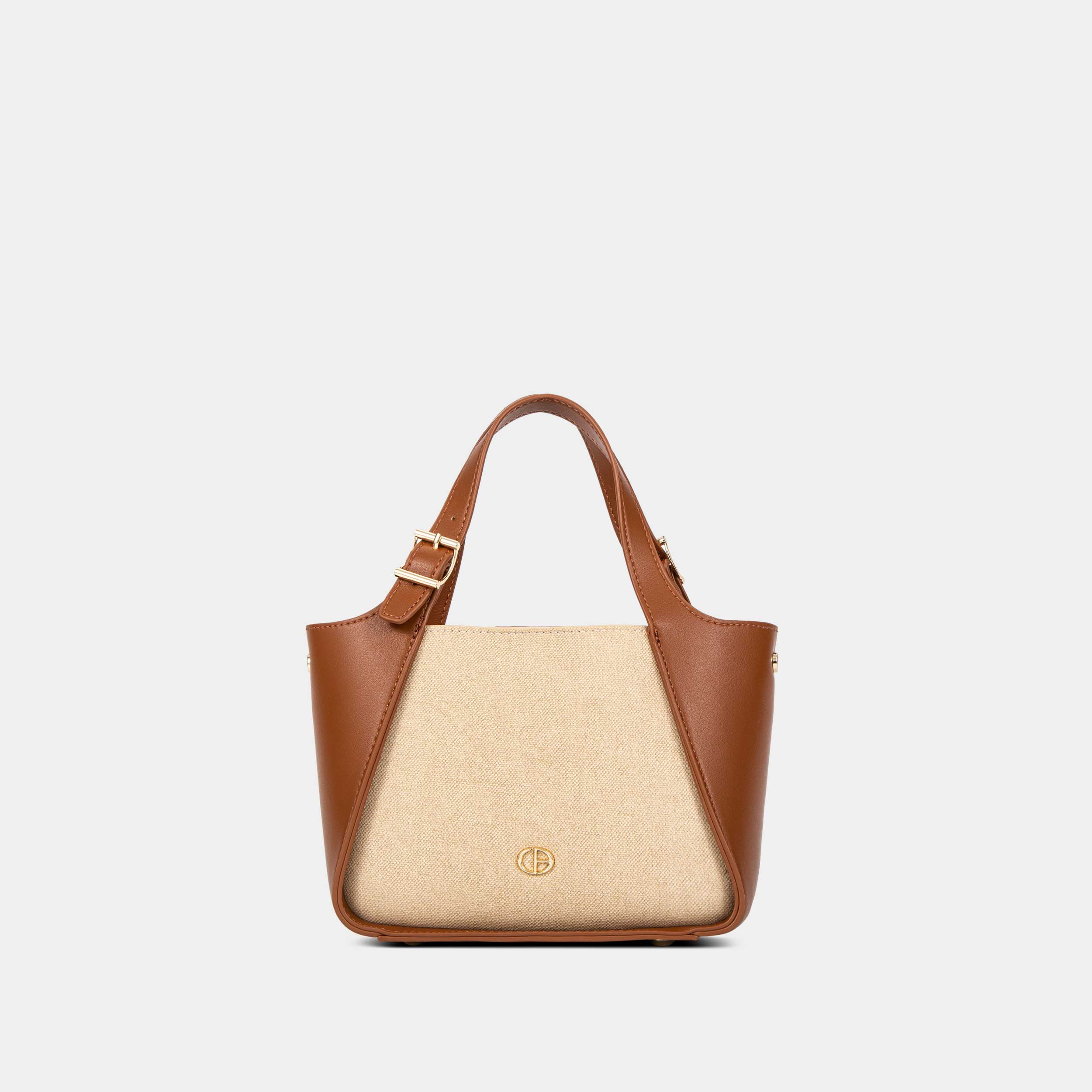 Dual-Tone Handbag